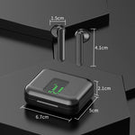 Auricolari Bluetooth P100pro TWS con ricarica e display LED