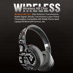 Auricolare Bluetooth V5.0 Wireless con motivo Graffiti