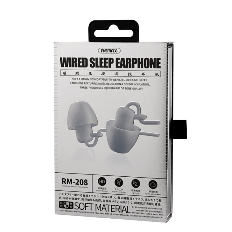 Auricolare stereo in-ear REMAX RM-208 con microfono