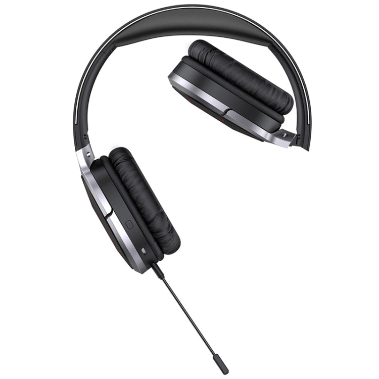 Awei A799BL Bluetooth 5.0 Cuffie da gioco Bluetooth pieghevoli montate sulla testa