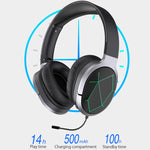 Awei A799BL Bluetooth 5.0 Cuffie da gioco Bluetooth pieghevoli montate sulla testa