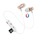 Auricolare Bluetooth F11 a collo con controllo volume