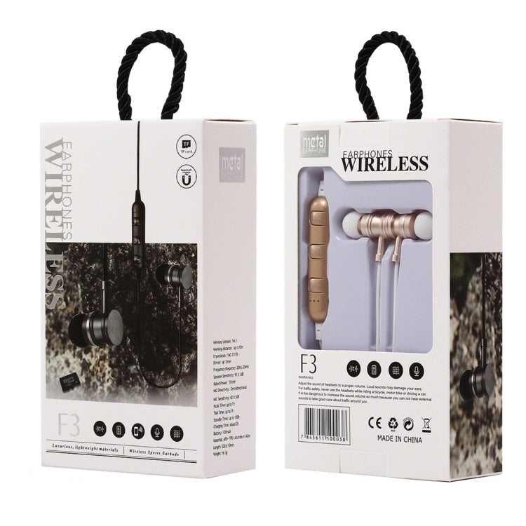 Auricolare Bluetooth F3 con Design a Collo