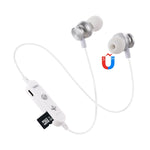 Auricolare Bluetooth F17 a collo con controllo volume