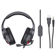 AWEI ES-770i Cuffie da gioco e-sport regolabili con microfono