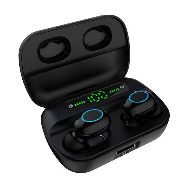 Auricolare Bluetooth S11 TWS Touch con scatola di ricarica magnetica, supporto display di alimentazione LED a tre schermi