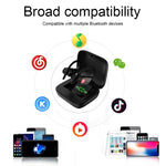 Auricolare Bluetooth Sportivo Wireless Q83 con scatola ricarica