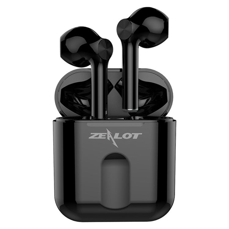 ZEALOT T2 Bluetooth 5.0 TWS Auricolare Bluetooth wireless con scatola di ricarica, supporto touch, chiamate e display di alimentazione