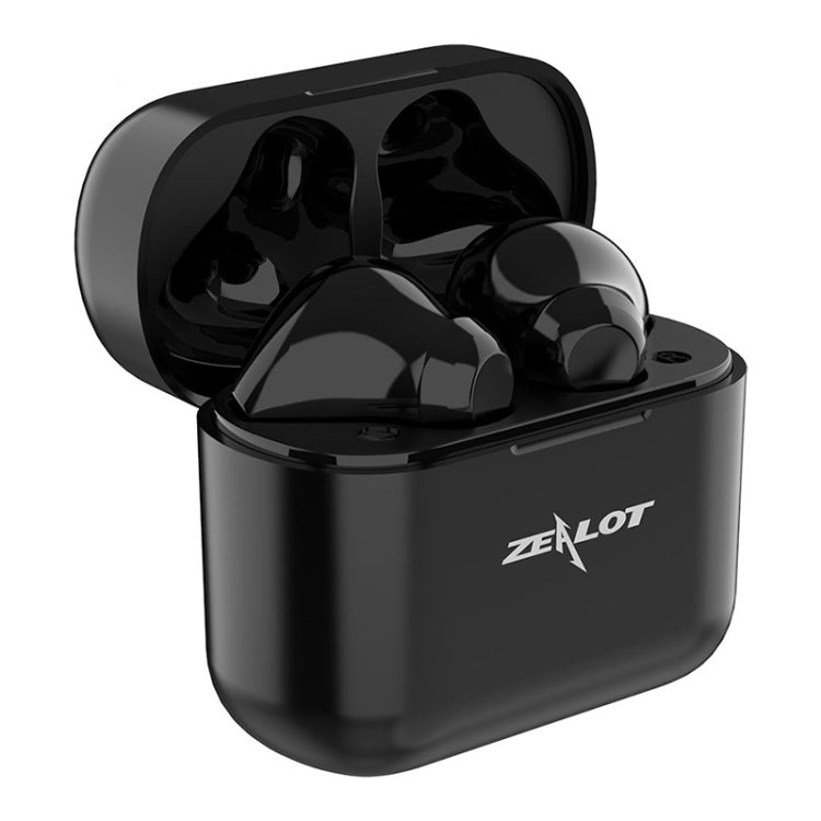 ZEALOT T3 Bluetooth 5.0 TWS Auricolare Bluetooth wireless con scatola di ricarica, supporto touch, chiamate e display di alimentazione