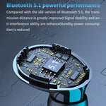 Auricolari Bluetooth M10 TWS con display digitale