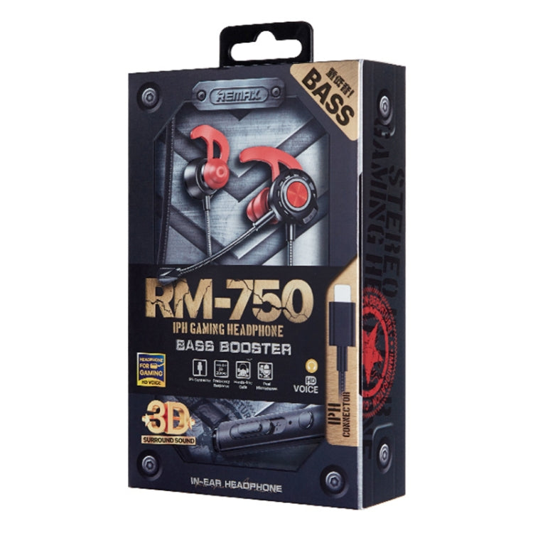 Auricolare da gioco REMAX RM-750 con microfono 8PIN
