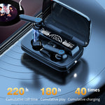 Auricolare Bluetooth M19 TWS con ricarica e display
