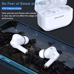 Awei TA1 Bluetooth V5.0 Ture Wireless Sport ANC con cancellazione del rumore IPX4 Cuffie TWS impermeabili con custodia di ricarica