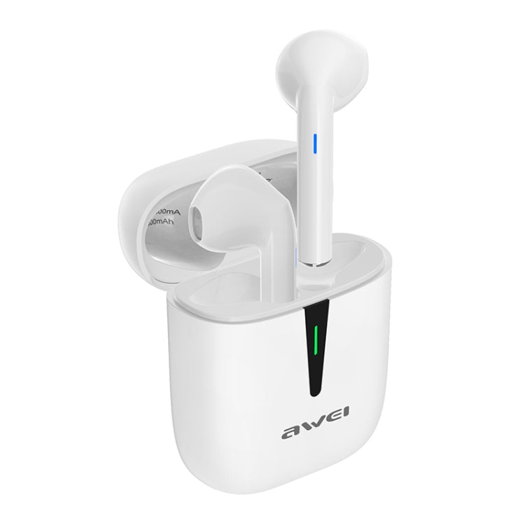 Awei T21 Bluetooth V5.0 Ture Wireless Sports TWS Auricolare con custodia di ricarica