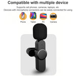 Microfono lavalier wireless per dispositivi Apple 8 pin