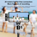 Microfono lavalier wireless per dispositivi Apple 8 pin