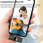 Microfono lavalier wireless per dispositivi Apple 8 pin