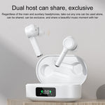 Auricolari Bluetooth 5.0 con Display LED e riduzione rumore