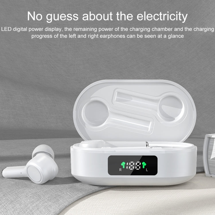 Auricolari Bluetooth 5.0 con Display LED e riduzione rumore