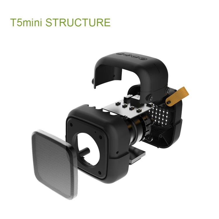 Mini altoparlante Bluetooth wireless portatile HOPESTAR T5mini Bluetooth 4.2, HB-200 (Black), HB-200 (Grey), HB-200 (Blue), HB-200 (Red)