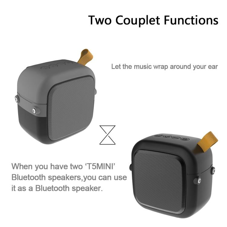 Mini altoparlante Bluetooth wireless portatile HOPESTAR T5mini Bluetooth 4.2, HB-200 (Black), HB-200 (Grey), HB-200 (Blue), HB-200 (Red)