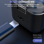 Auricolari Bluetooth 5.0 Mini con custodia ricarica
