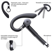 Auricolare Bluetooth YYK-520 con gancio girevole