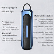 Auricolare Bluetooth E1 con riduzione rumore