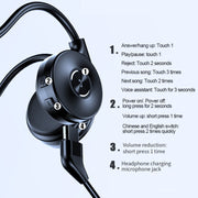 Auricolare Bluetooth M-1 a Conduzione Ossea