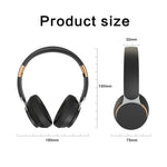 Cuffie wireless Bluetooth 5.0 per giochi con microfono