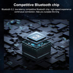 Auricolare Bluetooth TWS-A10 con ricarica wireless