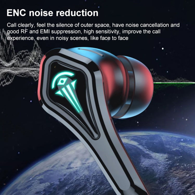 Auricolare Bluetooth TWS-A10 con ricarica wireless