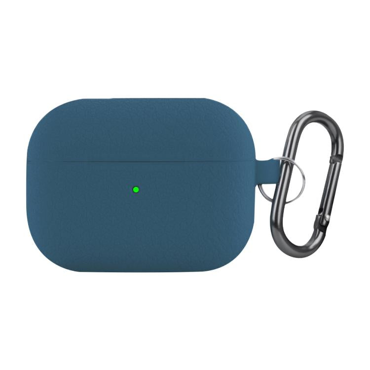 Per AirPods Pro Litchi Texture Custodia protettiva per auricolari wireless in silicone