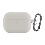 Per AirPods Pro Litchi Texture Custodia protettiva per auricolari wireless in silicone
