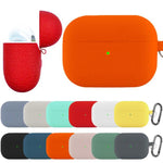 Per AirPods Pro Litchi Texture Custodia protettiva per auricolari wireless in silicone