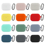 Per AirPods Pro Litchi Texture Custodia protettiva per auricolari wireless in silicone