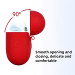 Per AirPods Pro Litchi Texture Custodia protettiva per auricolari wireless in silicone