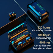 Auricolari Bluetooth F9-5C con riduzione rumore