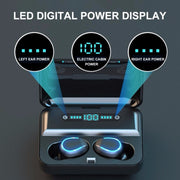 Auricolari Bluetooth F9-5U con riduzione rumore