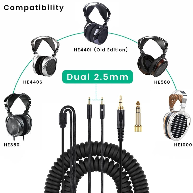 Cavo audio per cuffie ZS0228 per HIFIMAN HE400i HE560 1000