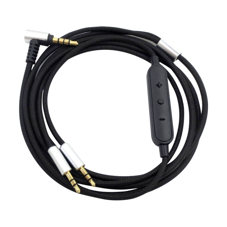 ZS0096 Cavo audio per cuffie con controllo cablato per Sol Republic Master Tracks HD V8 V10 V12 X3, Wired Control Version