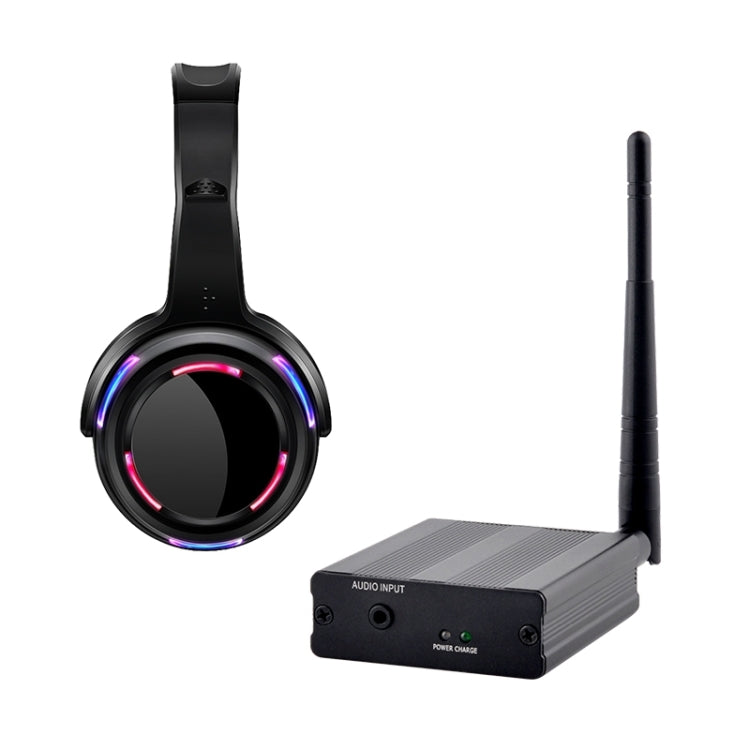Trasmettitore audio amplificatore professionale con set di cuffie con cancellazione del rumore, Set