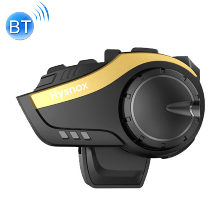 Hysnox HY-02 Auricolare per casco moto Bluetooth 5.0 2000M Cuffia interfono per 6 ciclisti