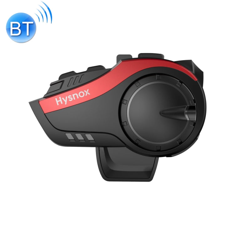 Hysnox HY-02 Auricolare per casco moto Bluetooth 5.0 2000M Cuffia interfono per 6 ciclisti