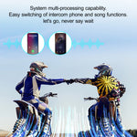 Auricolare Bluetooth 5.0 per casco moto con interfono 2000m