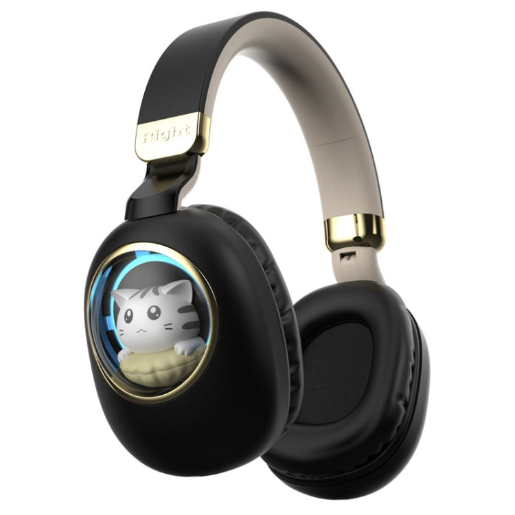 Cuffie stereo Bluetooth B4 RGB Cartoon Cuffie wireless, Purple, Blue, Pink, Black