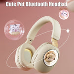 Cuffie Bluetooth Stereo B4 RGB Cartoon per bambini