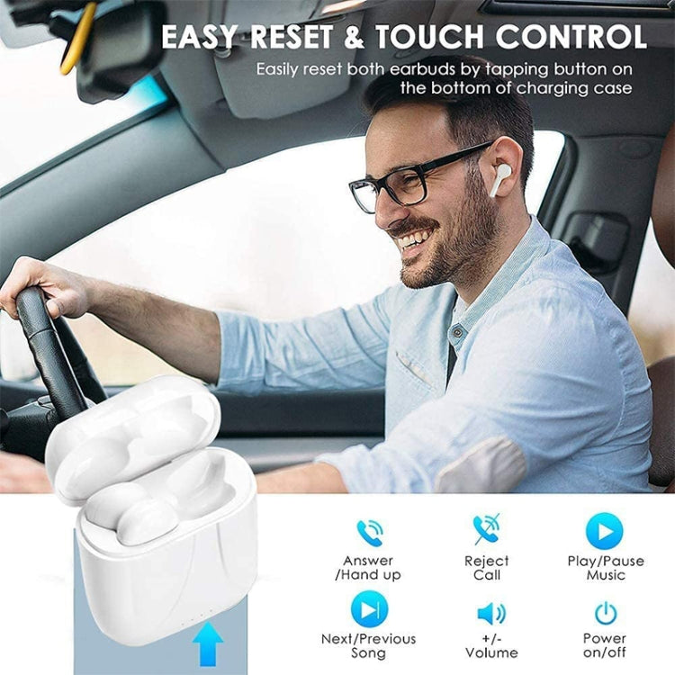 Auricolari Bluetooth i12 TWS con custodia ricarica