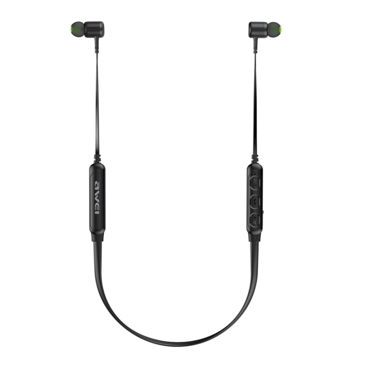 Awei G30BL Auricolare stereo sportivo Bluetooth senza fili montato sul collo