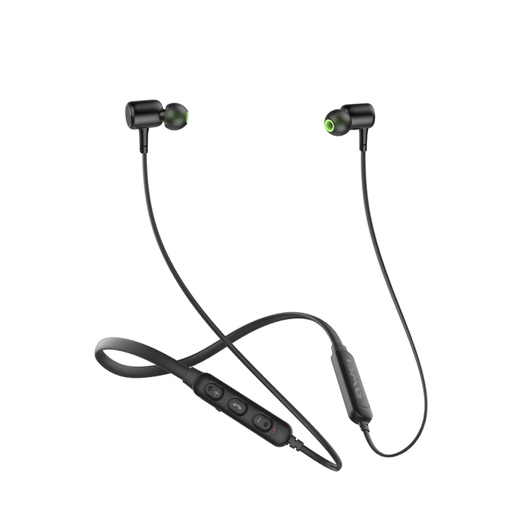 Awei G30BL Auricolare stereo sportivo Bluetooth senza fili montato sul collo